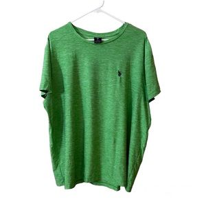 U.S. Polo Assn Green lightweight Tee Shirt. Men’s size XL. 100% polyester